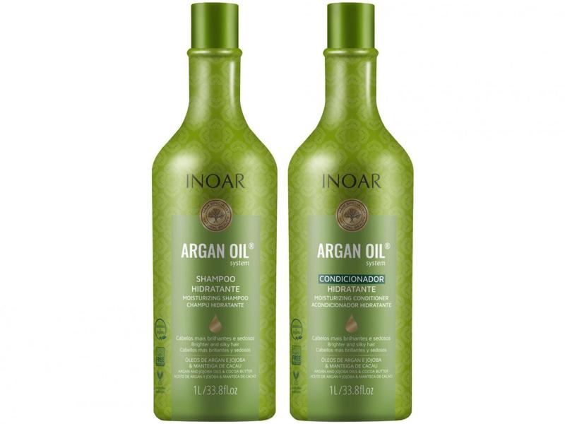 Imagem de Kit Shampoo + Condicionador Inoar Argan Oil