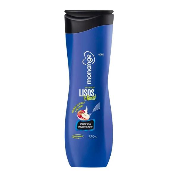 Imagem de Kit Shampoo+Condicionador Monange Lisos te Quero 325 ml