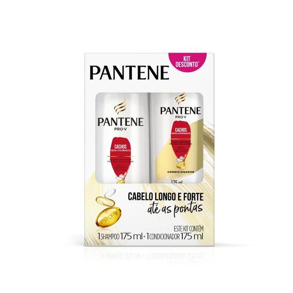 Imagem de Kit Shampoo + Condicionador Pantene Cachos 175ml