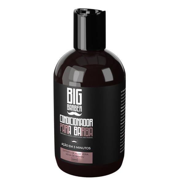 Imagem de Kit Shampoo + Condicionador Para Barba Big Barber 250ml Caixa Com 6 Unidades