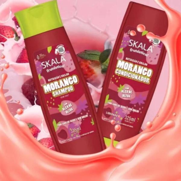 Imagem de Kit shampoo+condicionador skala morango 325ml