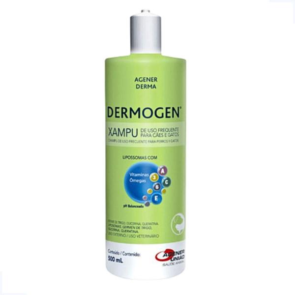 Imagem de Kit Shampoo Dermogen 500ml e Hidrapet Creme 100g Agener Cães Gatos