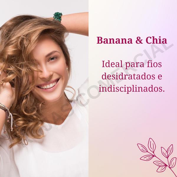 Imagem de Kit Shampoo E Cond Banana E Chia Bothânico Cosméticos 250ml