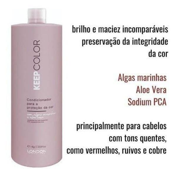 Imagem de Kit Shampoo e Cond. Keep Color Hidrata, Repara e Protege - London