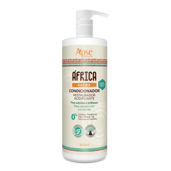 Imagem de Kit Shampoo e Condicionador África Baobá 1L - Apse Cosmetics