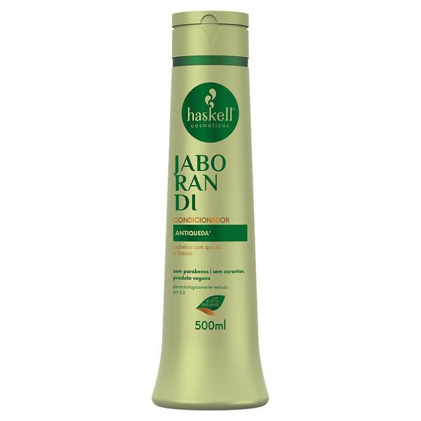 Imagem de Kit Shampoo e Condicionador Antiqueda Jaborandi Haskell 500ml