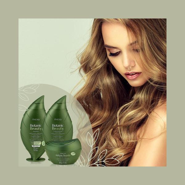 Imagem de Kit Shampoo e Condicionador Botanic Beauty Óleo de Monói - Amend