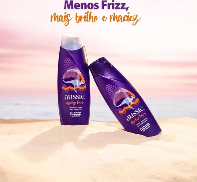 Imagem de Kit Shampoo E Condicionador Bye Bye Frizz 360ml - Aussie