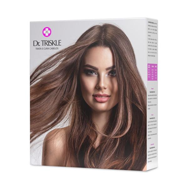 Imagem de Kit Shampoo e Condicionador Dr. Triskle Desliza Cabelo Anti Frizz 300ml - Tratamento Hidratante para Cabelos Lisos e Alisados