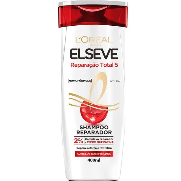 Imagem de Kit Shampoo e Condicionador Elseve Reparaçãicatri-Ceramida Plástica Capilar Anti-Sal - L'Oréal Paris