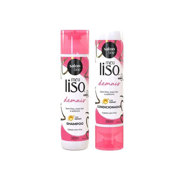 Imagem de Kit Shampoo E Condicionador Meu Liso desmaiado - Salon Line