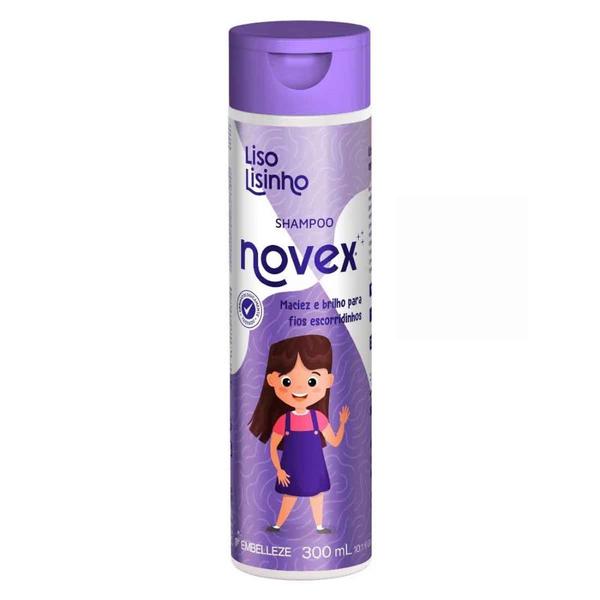 Imagem de Kit Shampoo e Condicionador Novex Liso Lisinho 300ml - Embelleze