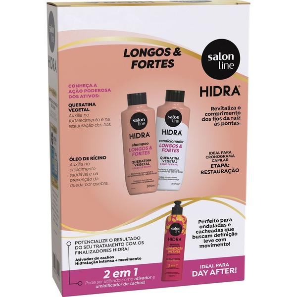 Kit Shampoo E Condicionador Salon Line Hidra Óleo De Rícino 300ml Imagem de Kit Shampoo E Condicionador Salon Line Hidra Óleo De Rícino 300ml