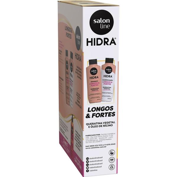 Kit Shampoo E Condicionador Salon Line Hidra Óleo De Rícino 300ml Imagem de Kit Shampoo E Condicionador Salon Line Hidra Óleo De Rícino 300ml