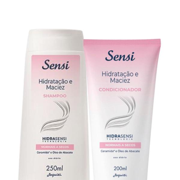 Imagem de Kit Shampoo e Condicionador Sensi Hidratação e Maciez - Jequiti