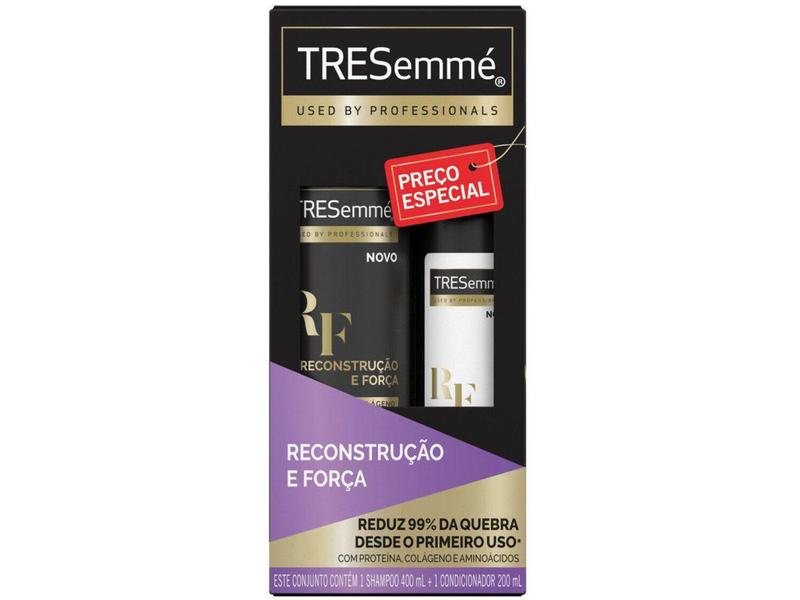 Imagem de Kit Shampoo e Condicionador TRESemmé - Reconstrução e Força