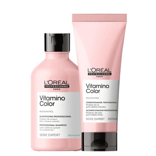 Kit L'Oréal Vitamino Color: Shampoo e Condicionador Kit L'Oréal Vitamino Color: Shampoo e Condicionador
