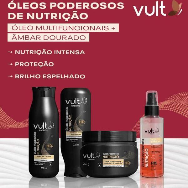 Imagem de Kit Shampoo E Condicionador Vult Óleos Poderosos Nutrição