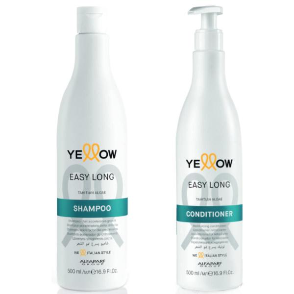 Imagem de Kit Shampoo E Condicionador Yellow Easy Long 500Ml