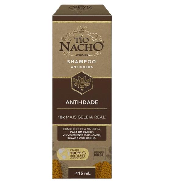 Imagem de Kit Shampoo Tío Nacho Nutrição E Brilho C/4 Uni De 415ml