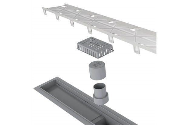 Imagem de Kit Sifão Vertical  Novii Para Ralo Linear