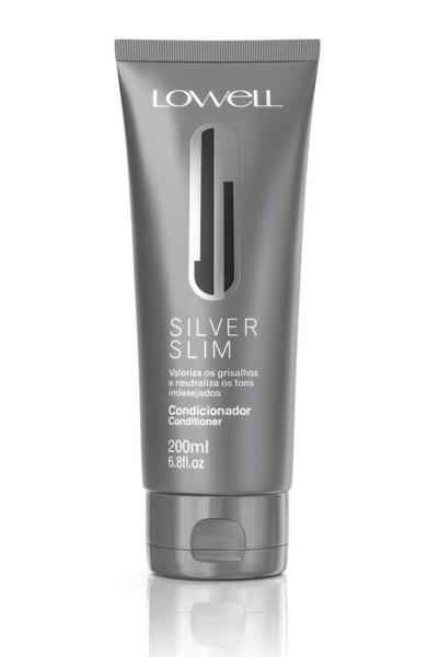 Imagem de Kit Silver Slim Shampoo 240Ml + Condicionador 200Ml - Lowell