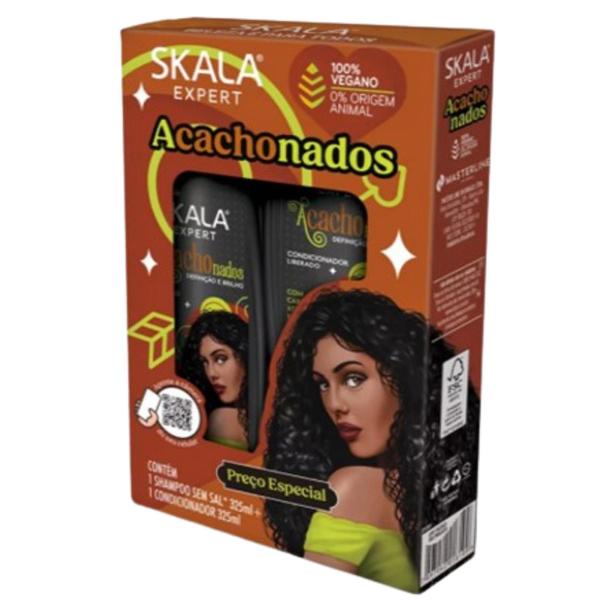 Imagem de Kit Skala Acachonados Shampoo Condicionador Oleococo Capilar