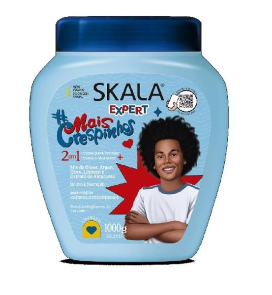 Imagem de Kit Skala Mais Crespinhos Shampoo + Condicionador + Creme