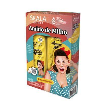 Imagem de Kit Skala Shampoo e Condicionador Amido de Milho 325ml