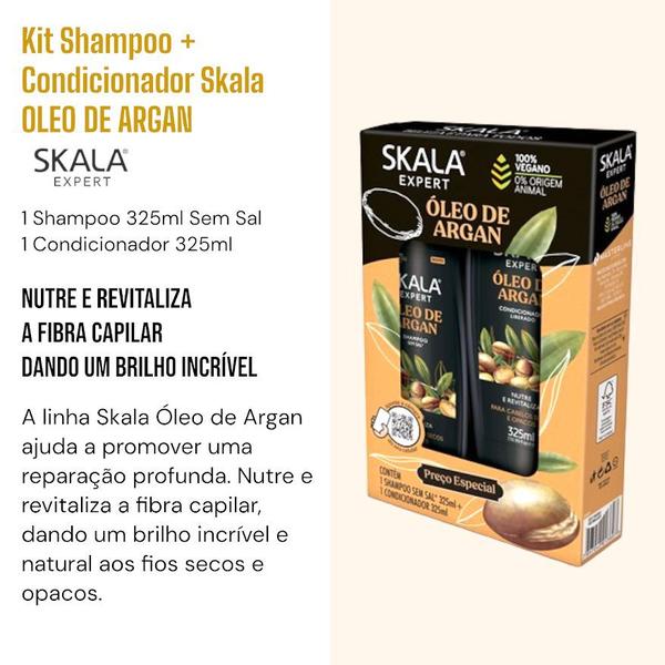 Imagem de Kit  Skala Shampoo e Condicionador Óleo de Argan