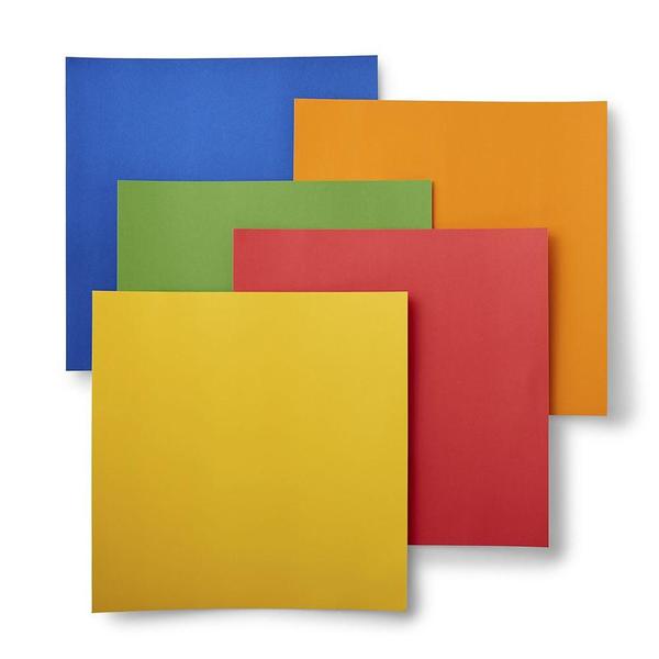 Imagem de Kit Smart Papel Cartolina Multicolorido - Cricut -  33x33cm - 10 folhas