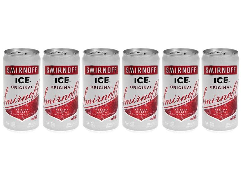 Kit Smirnoff Ice Limão Clássico 269ml - 6 Unidades Imagem de Kit Smirnoff Ice Limão Clássico 269ml