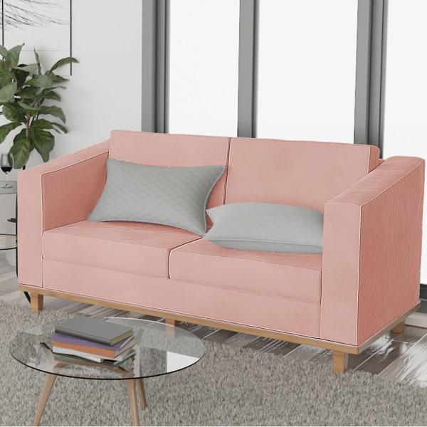 Imagem de Kit Sofá 2 Lugares e 2 Poltronas Europa Suede ADJ Decor