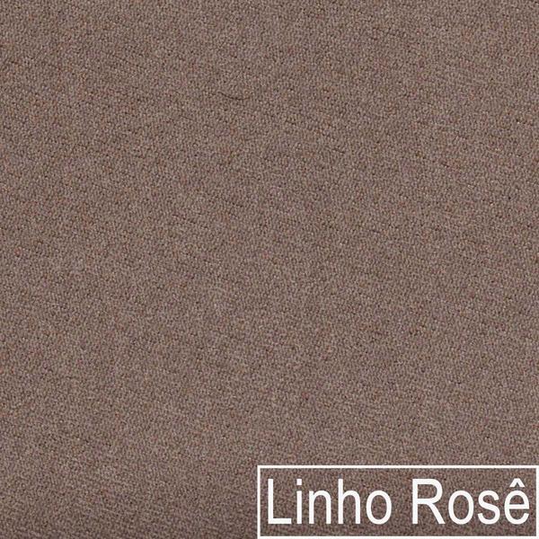 Imagem de Kit Sofá 3 Lugares 180cm e Poltrona Orgânica Luxo Recepção Melina Linho Rose - Amarena Moveis