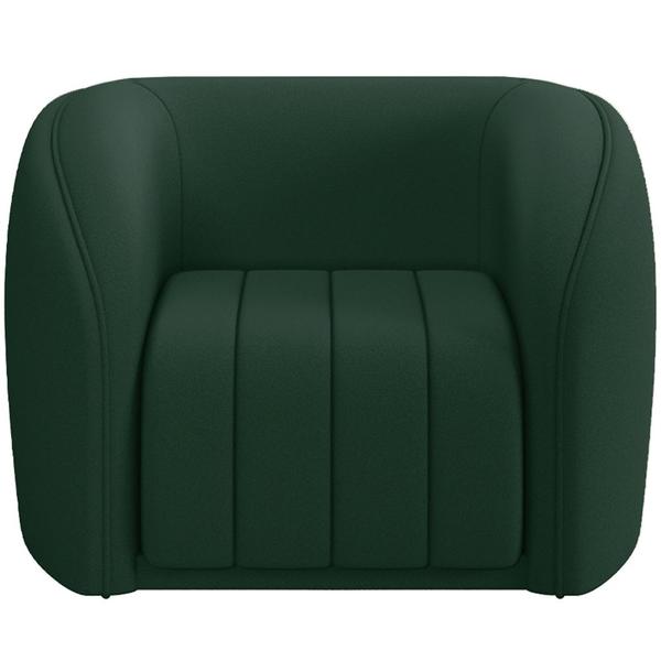 Imagem de Kit Sofá 5 Lugares Para Sala 332cm com 02 Poltronas Lazio M03 Veludo Verde - Lyam Decor