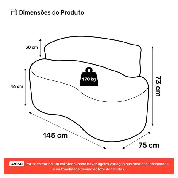 Imagem de Kit Sofá e Poltrona Orgânica Living Bob com Almofadas Bouclê Verde Menta - Desk Design