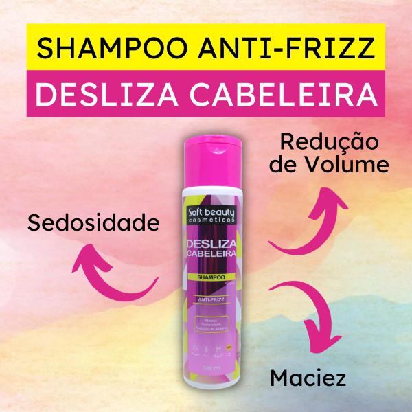 Imagem de Kit Soft Beauty Desliza Cabeleira Shampoo Condicionador