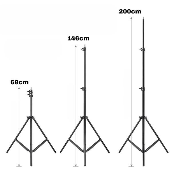 Imagem de Kit Soft Box Estúdio Luz Continua E27