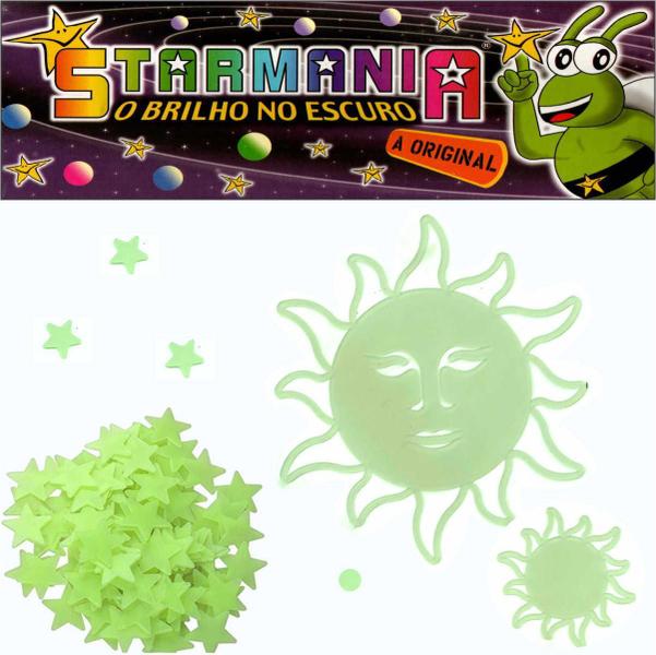 Imagem de Kit Sol Místico Estrela Brilha Escuro Fluorescente 103 Starm