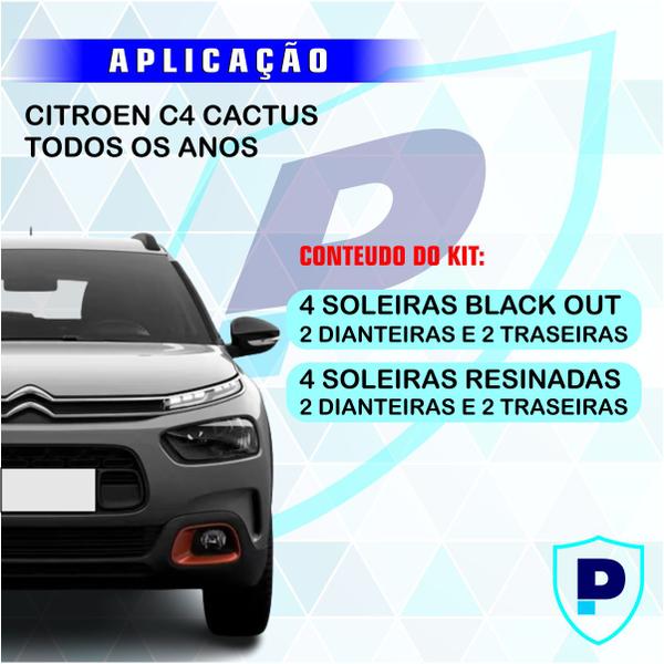 Imagem de Kit Soleira Citroen C4 Cactus Resinada