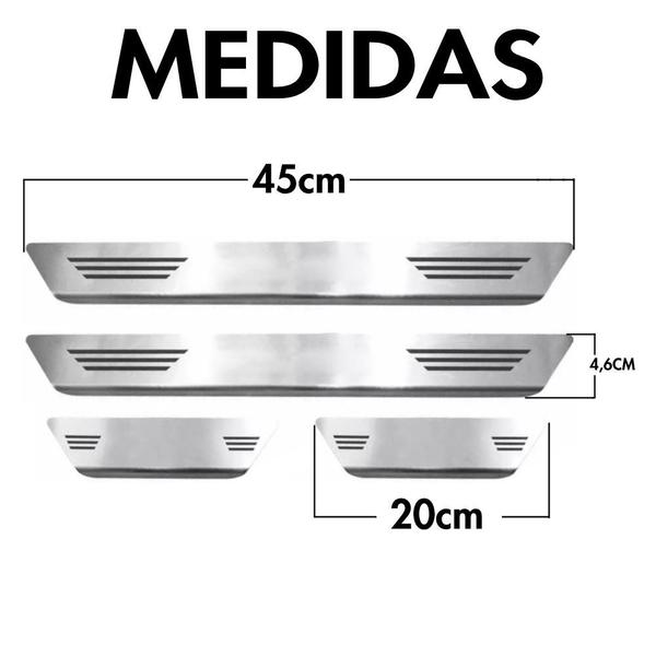 Imagem de Kit Soleira Curvada Em Aço Inox BYD Seal todos os anos