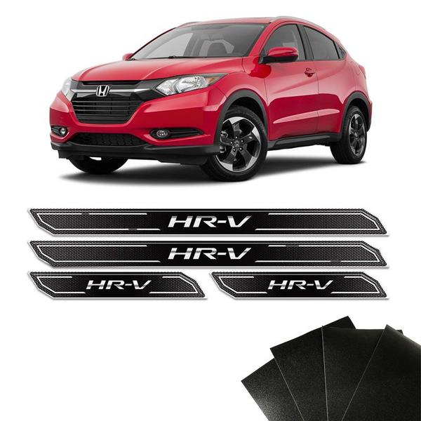 Imagem de Kit Soleira Diamante Hr-v Hrv 16/2018 Com Protetor De Porta