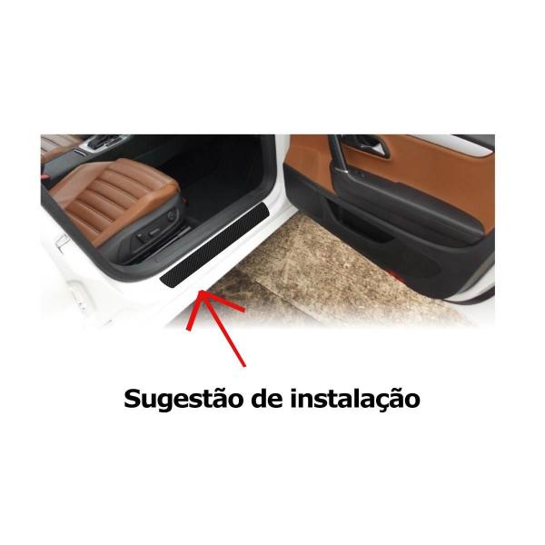 Imagem de Kit Soleira Porta Aço Inox Aço Vw Nivus