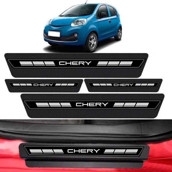 Imagem de Kit Soleira Porta Top Premium Carros Chery Todos anos