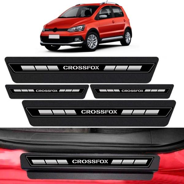 Imagem de Kit Soleira Porta Top Premium Vw CrossFox Todos anos