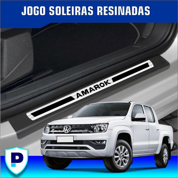 Imagem de Kit Soleira Volkswagen Amarok Resinada