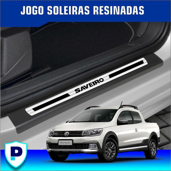 Imagem de Kit Soleira Volkswagen Saveiro Resinada