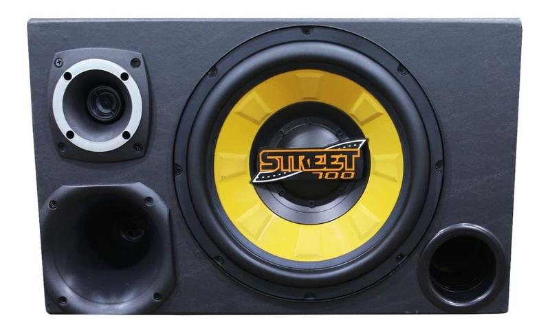 Imagem de Kit Som Caixa Trio Sub Spyder 700w Tl1500