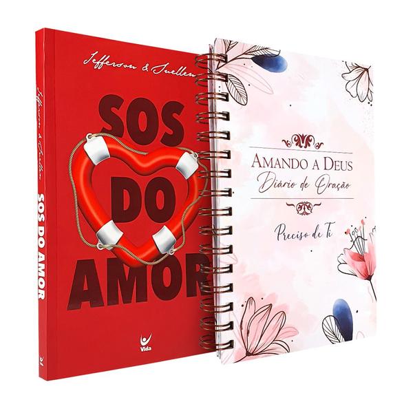 Imagem de Kit SOS do Amor + Diário de Oração Amando a Deus Preciso de Ti