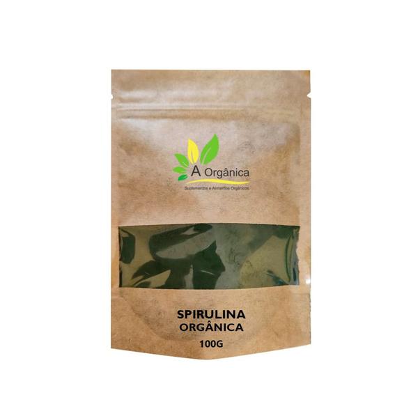 Kit: Spirulina Pura 100g + Gengibre em Pó 100g À Orgânica - A Orgânica Imagem de Kit: Spirulina Pura 100g + Gengibre em Pó 100g À Orgânica